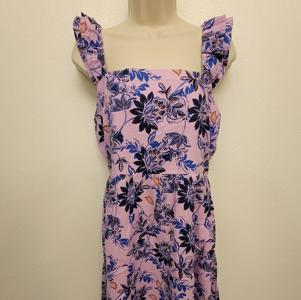 J. Crew Sleeveless Midi Dress - Picture 3 of 6